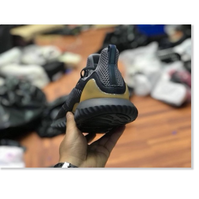 Xả kho tồn -  ( Video cận cảnh ) GIÀY THỂ THAO SNEAKER ALPHA BOUNCE 2018 ĐEN VÀNG _ : P:{