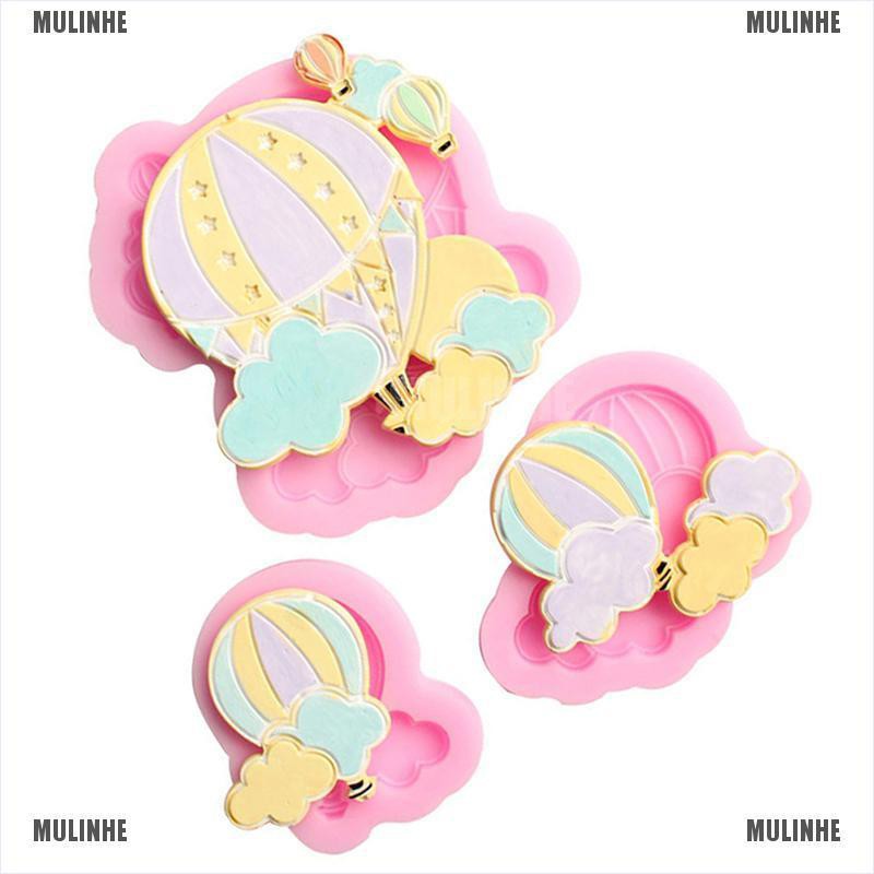 Khuôn silicone Tạo Hình Khinh Khí Cầu Làm Bánh DIY