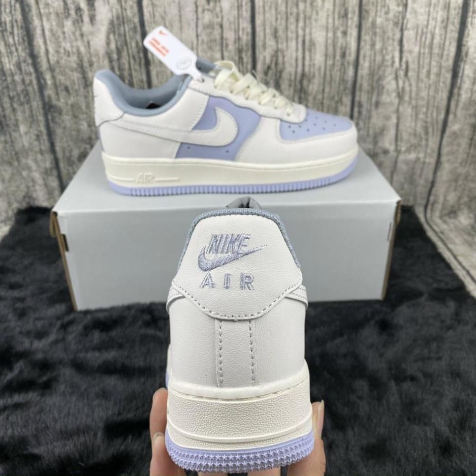 Giầy AF1 trắng xanh kem cao cấp. | BigBuy360 - bigbuy360.vn
