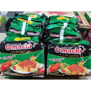 THÙNG 30 GÓI MÌ OMACHI TRỘN SỐT SPAGHETTI