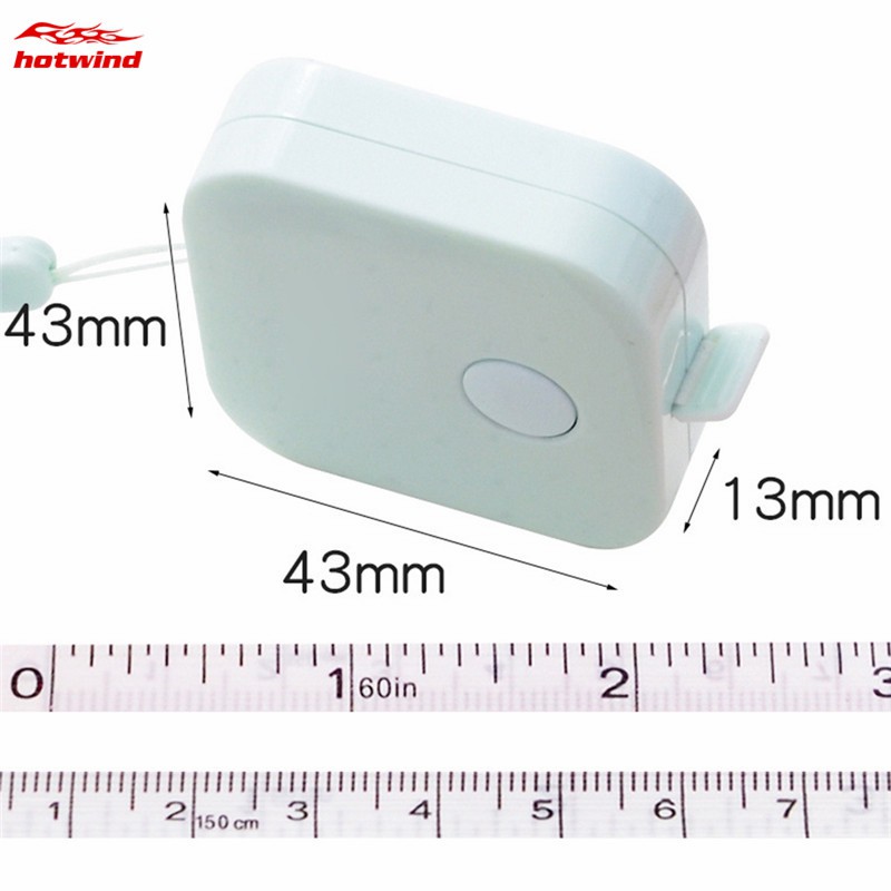 Thước dây dài 150cm nhỏ gọn màu ngẫu nhiên
