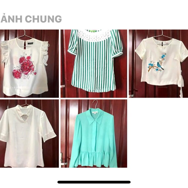 Set 5 áo sơ mi công sở
