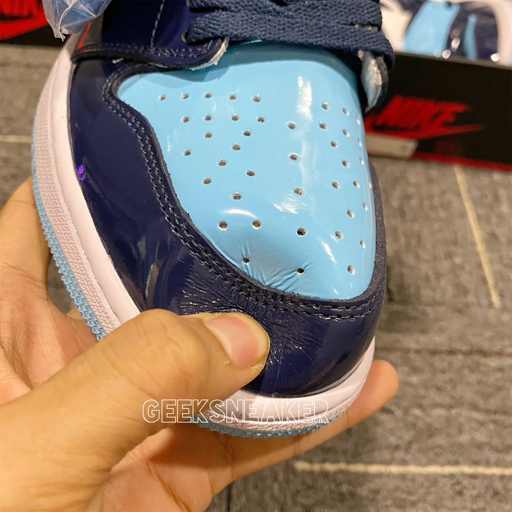 [GeekSneaker] Giày Jordan 1 Blue Chill UNC Patent | BigBuy360 - bigbuy360.vn