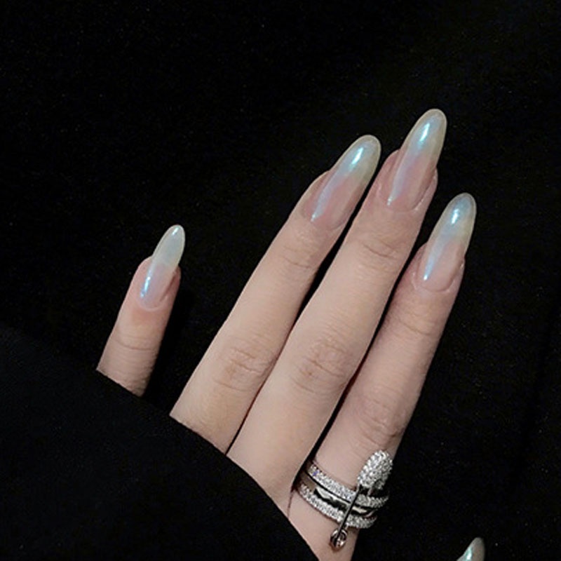 Bộ 24 móng tay giả ngắn/dài thời trang