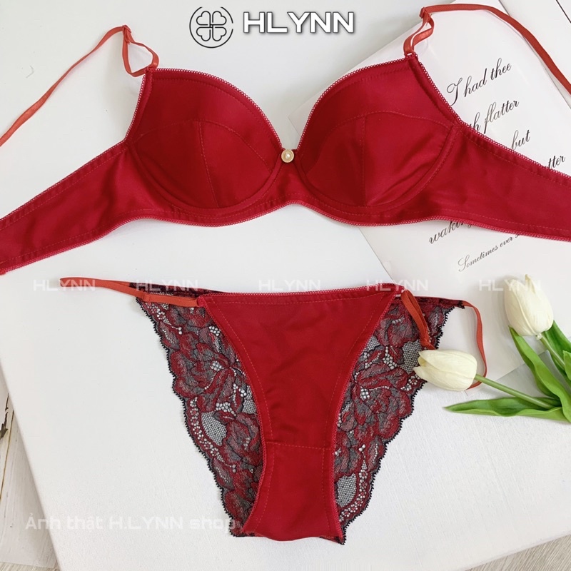 Bộ đồ lót lụa satin có gọng mút nhiều màu m150 | BigBuy360 - bigbuy360.vn