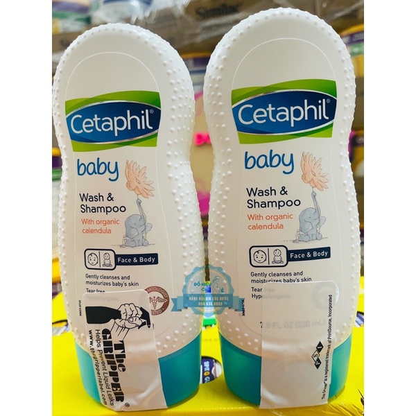 Sữa tắm gội Cetaphil cho bé sơ sinh