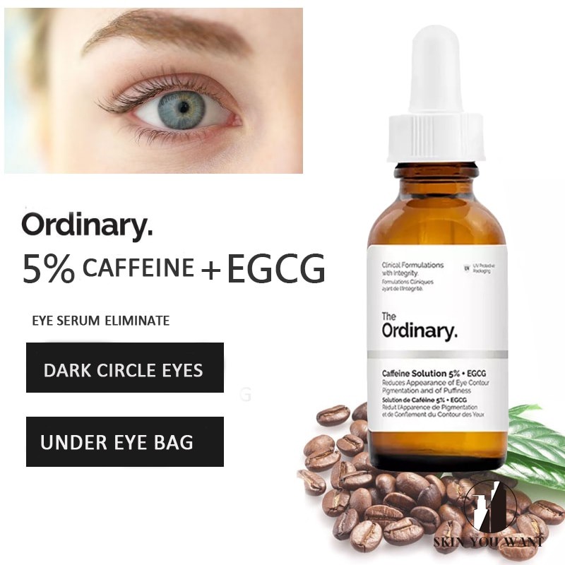  Serum dưỡng mắt chống lão hóa The Ordinary Caffeine Solution 5% + EGCG 30ml