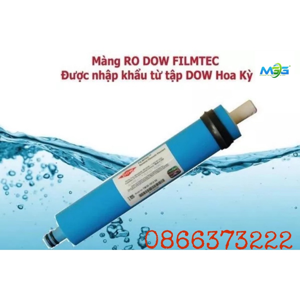 Lõi lọc nước số 4 - màng RO Dow Filmtec USA chính hãng dùng cho máy lọc nước