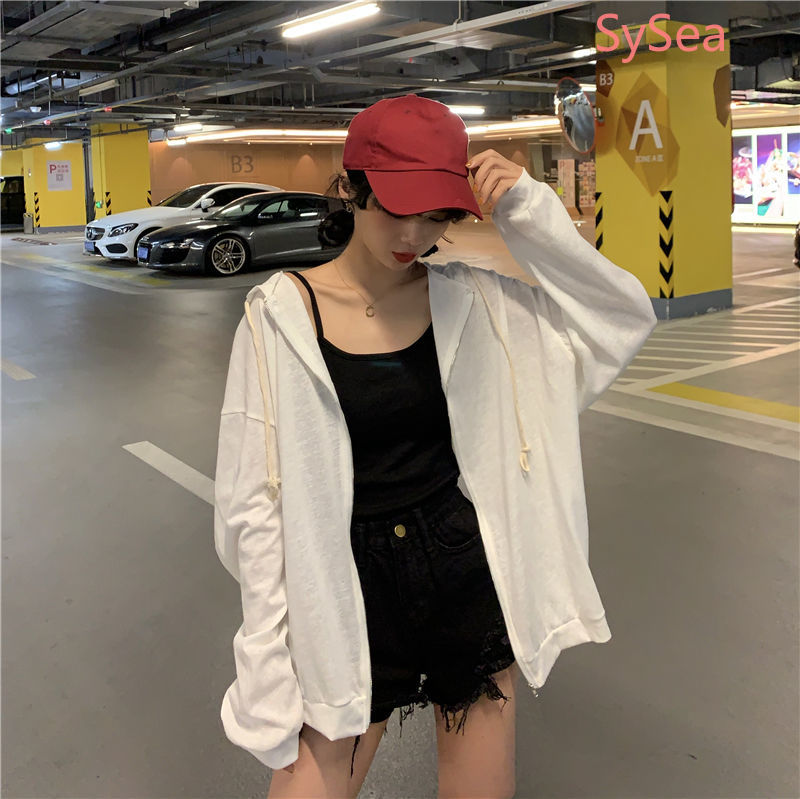 Áo Khoác Chống Nắng Dáng Rộng Thời Trang Cho Nữ