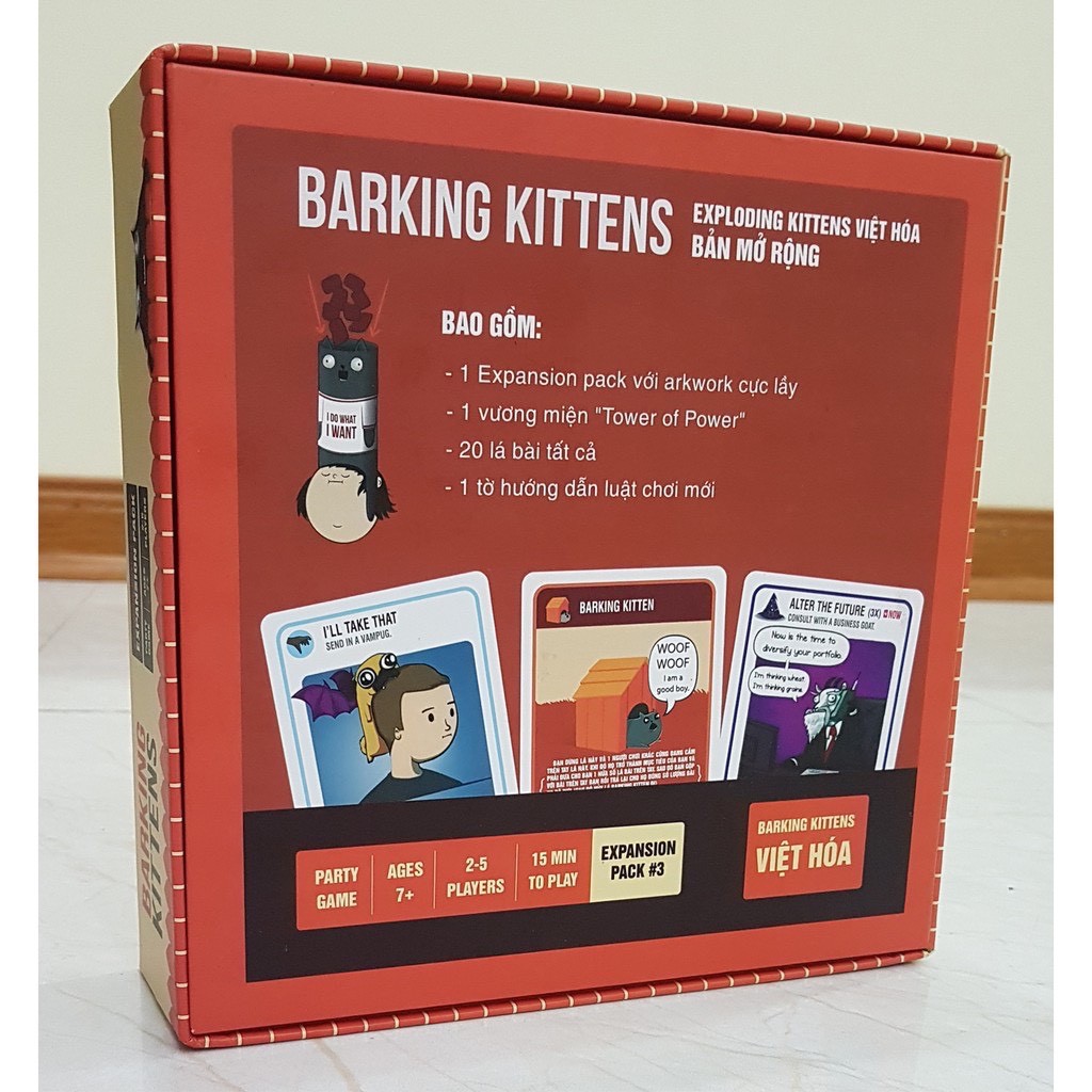 Phiên bản mèo nổ mở rộng Barking Kittens Việt Hóa