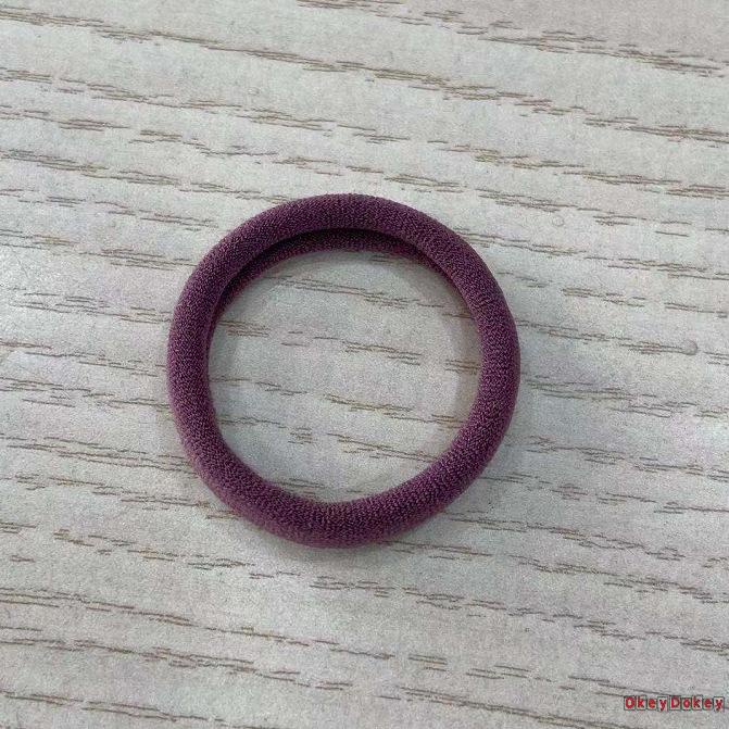 Dây Buộc Tóc Đuôi Ngựa Co Giãn Không Đường May Màu Kẹo Thời Trang Cho Nữ