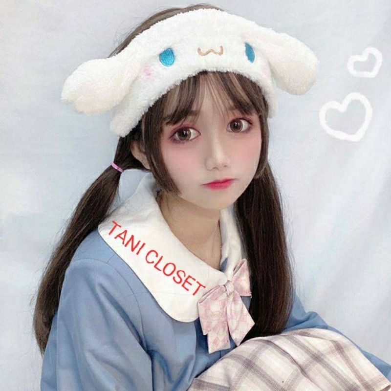 Băng Đô Rửa Mặt Cinnamoroll My Melody Xinh Xắn