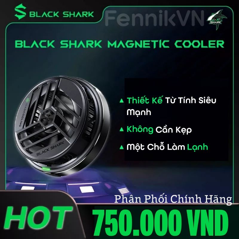 Quạt tản nhiệt Từ Tính Black Shark - Magnetic Cooler