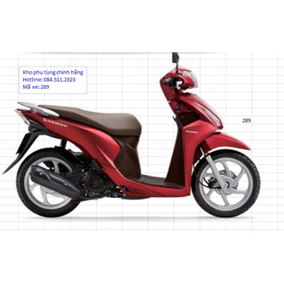 Bộ nhựa Honda Vision đời 2015