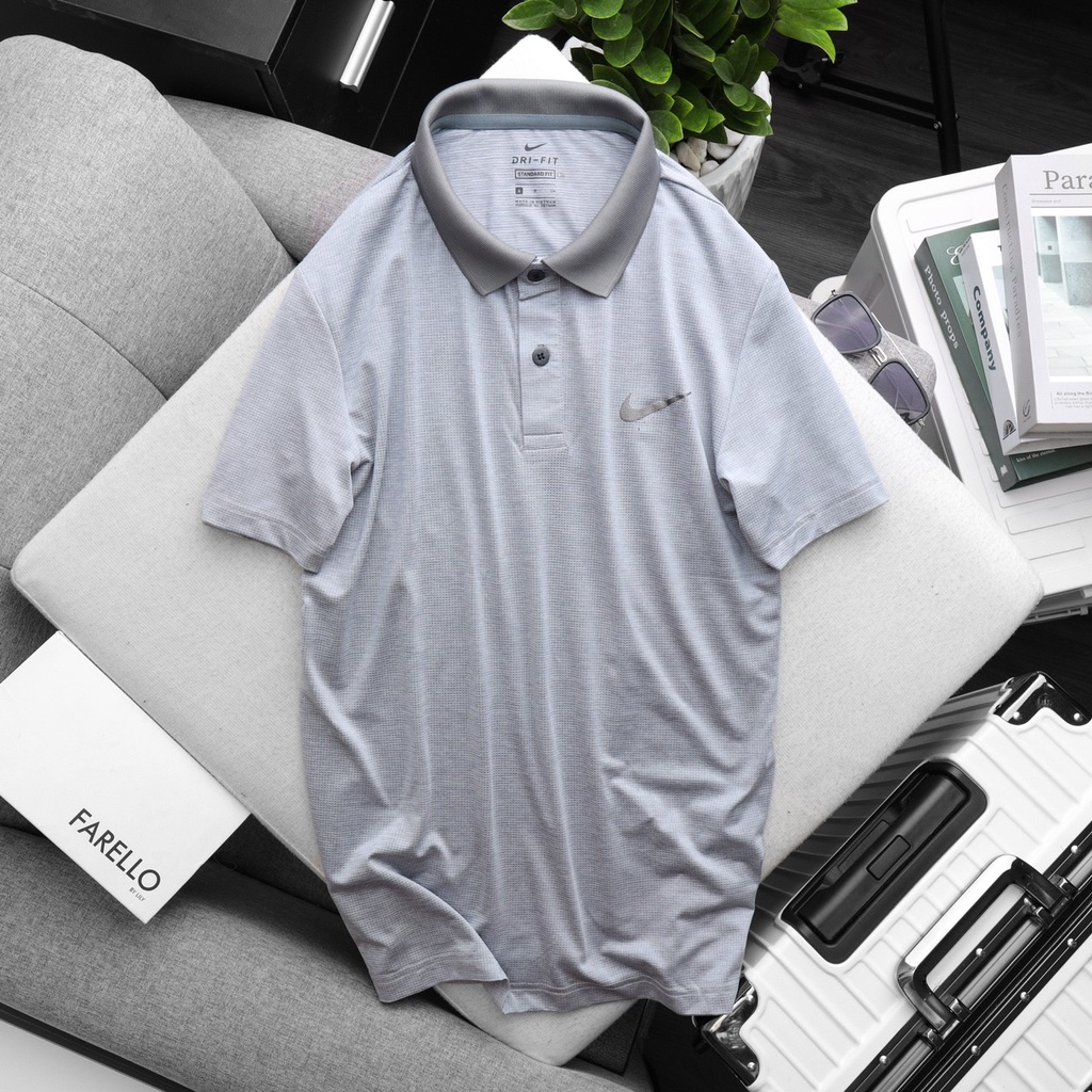 [8 MÀU] Áo thun polo thể thao nam, áo thun đánh golf phong cách basic, chất vải dệt chu kì siêu mịn mát 10155