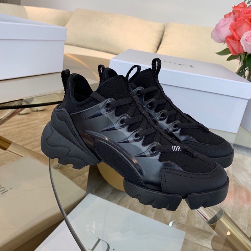 Giày Nữ Sneaker Độn Chân Dior Super Ôm Khít Êm Chân Cực Đẹp