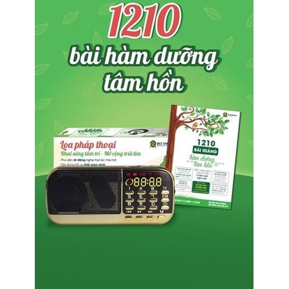 Loa Pháp Thoại Caraven 836s 1210 bài (1210 Bài Hàm Dưỡng Tâm Hồn)