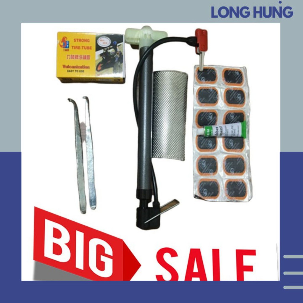 Bộ vá xăm xe máy tiện lợi