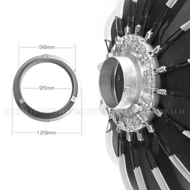 Softbox Lifefoto EQpro-24 kèm tổ ong