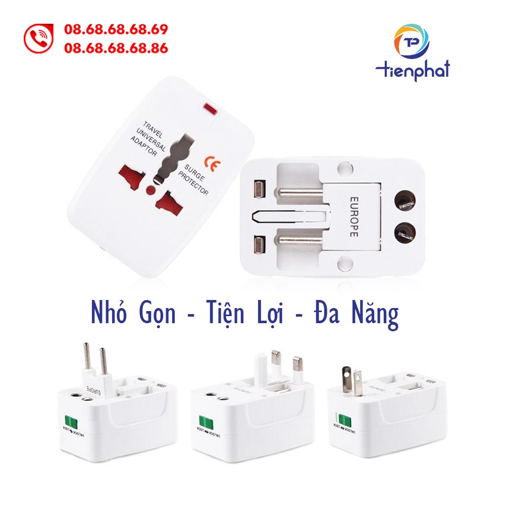 Ổ cắm đa năng du lịch Travel Universal Adaptor