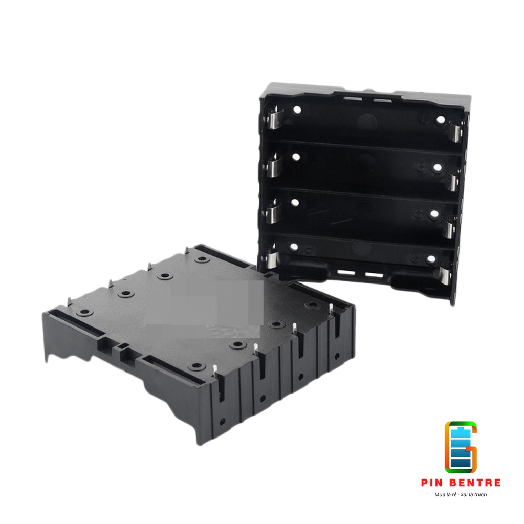 Đế 1/2/3/4 Pin 18650 có chân hàn sẳn riêng biệt