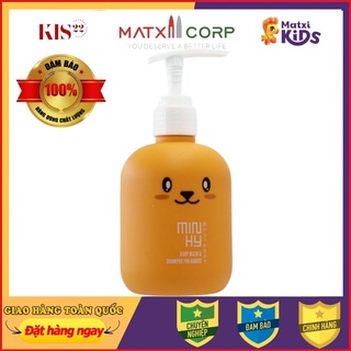 Sữa tắm gội cho bé minhy, sữa tắm thảo dược an toàn không cay mắt 250ml