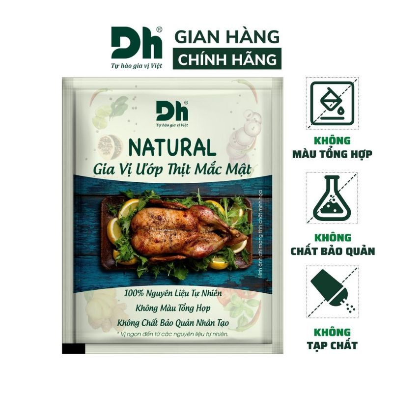 DH FOODS gia vị ướp thịt mắc mật 10g