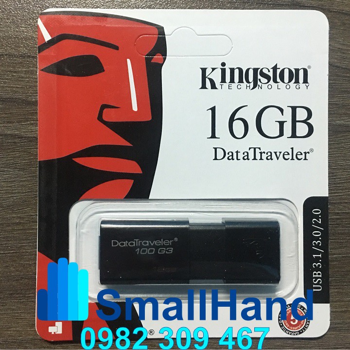 USB 3.0 – 64GB/32GB/16GB Kingston DataTraveler 100G3 – Chính hãng – Bảo hành 5 năm | BigBuy360 - bigbuy360.vn