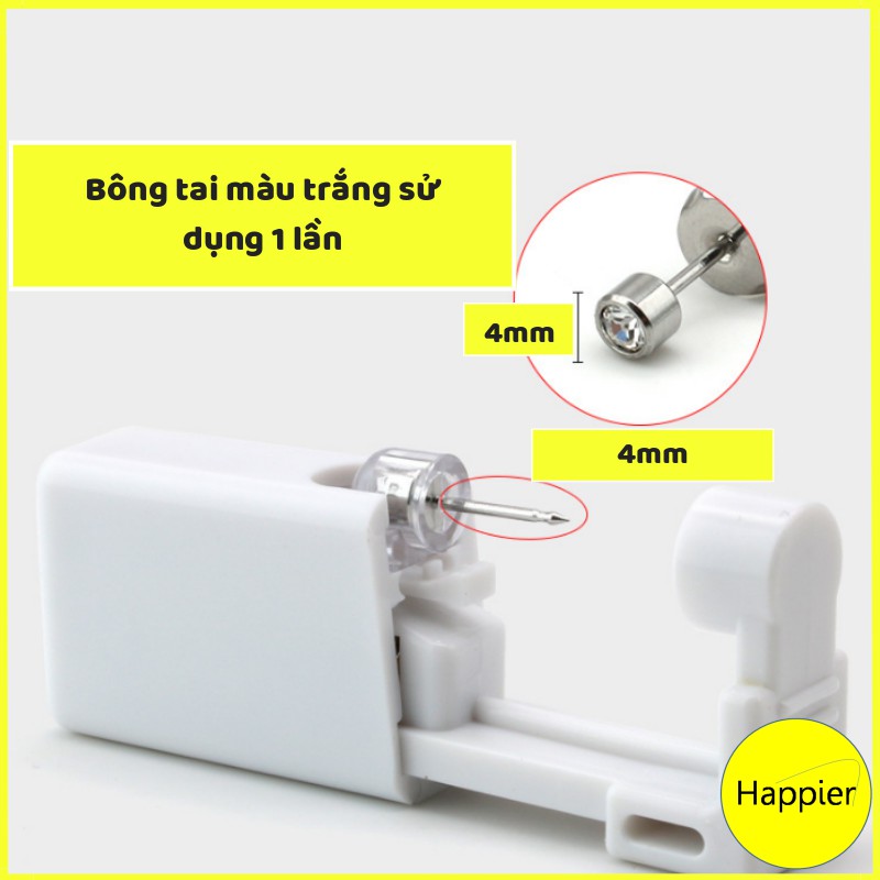 Bấm Lỗ Tai Dùng 1 Lần - Happier