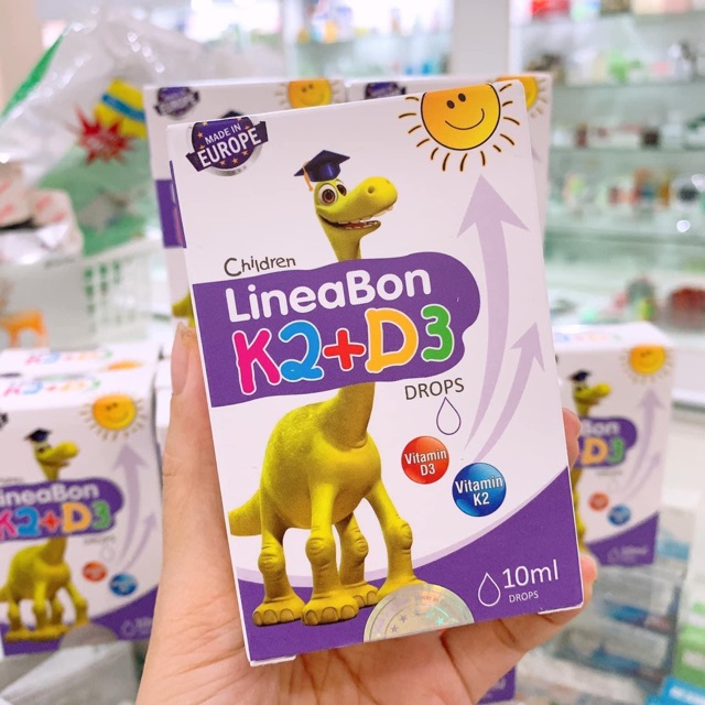 (Chính hãng) K2+D3 LineaBon (kèm 10k)
