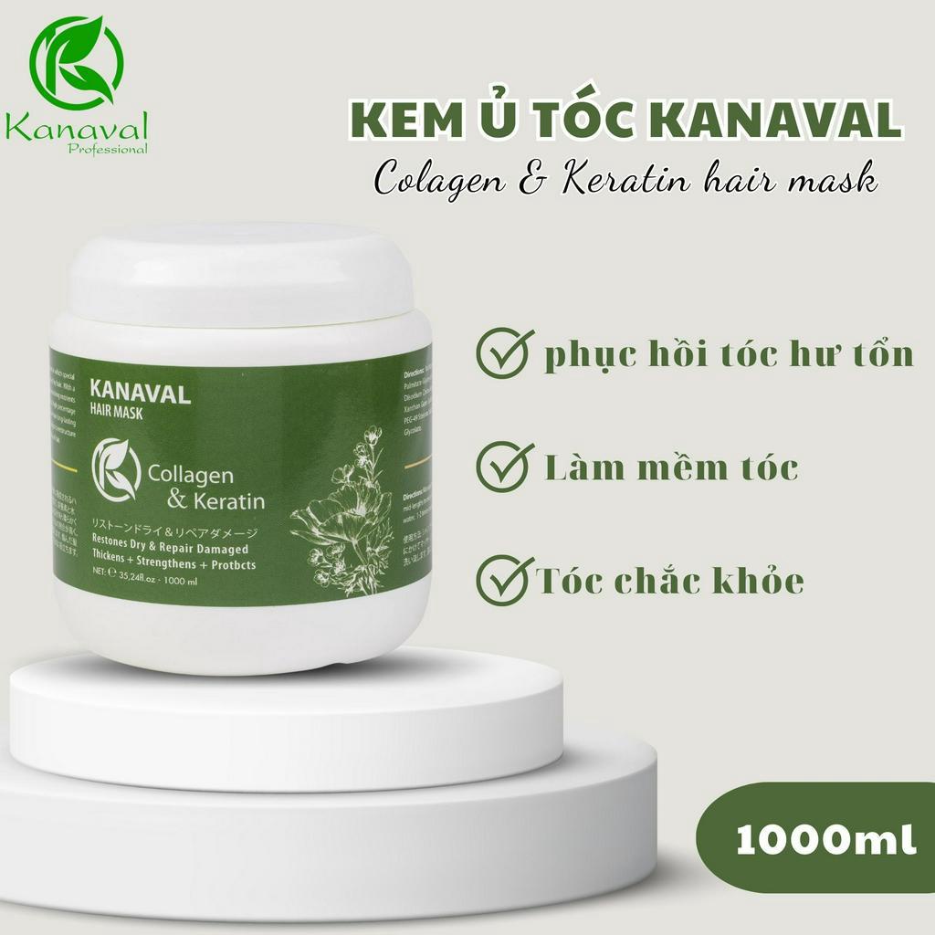 Kem Ủ Tóc Kanaval Hương Nước Hoa Phuc Hồi Tóc Hư Tổn Trong Quá Trình Làm Tóc Hũ 1000ml