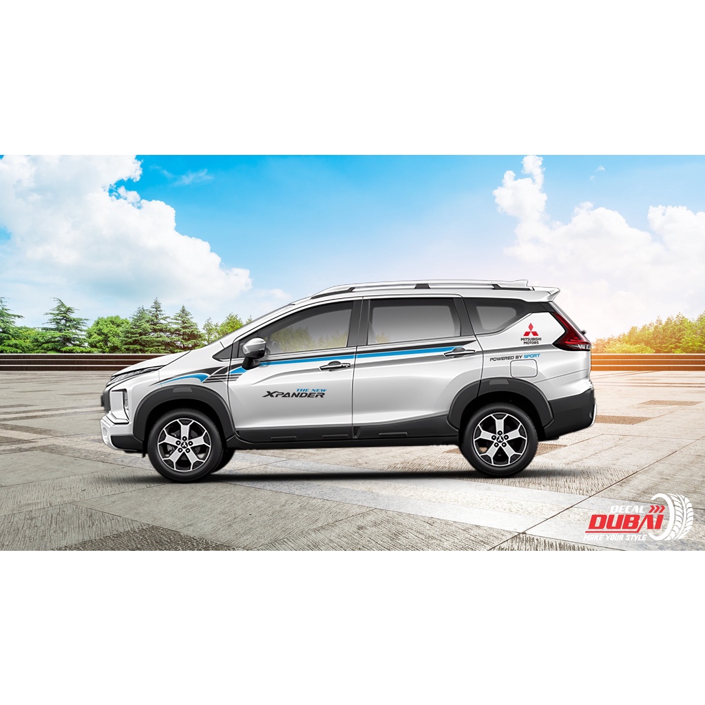 Tem sườn dán xe Xpander Cross