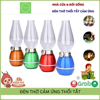 Đèn Thổi Cảm Ứng, Đèn Thờ Điện Sạc Pin Thổi Là Sáng, Thổi Là Tắt Tiện Dụng T&M