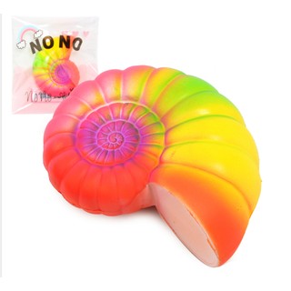 Squishy Vỏ ốc Xà Cừ Cầu Vồng 14 cm