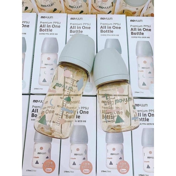 Bình sữa Moyuum Hàn Quốc 170ml &amp; 270ml