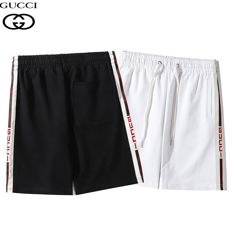 Quần short unisex thêu cotton thời trang GUCCI