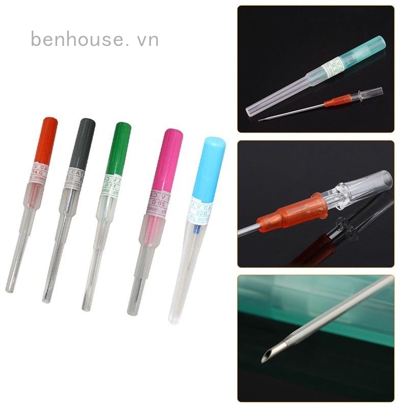 1 bộ kim xỏ khuyên dùng 1 lần 14G / 16G / 18g / 20g