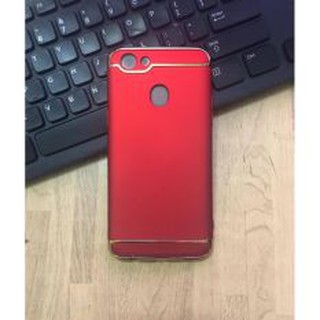 Ốp lưng 3 mảnh OPPO F5 ( Đỏ)  viên vàng