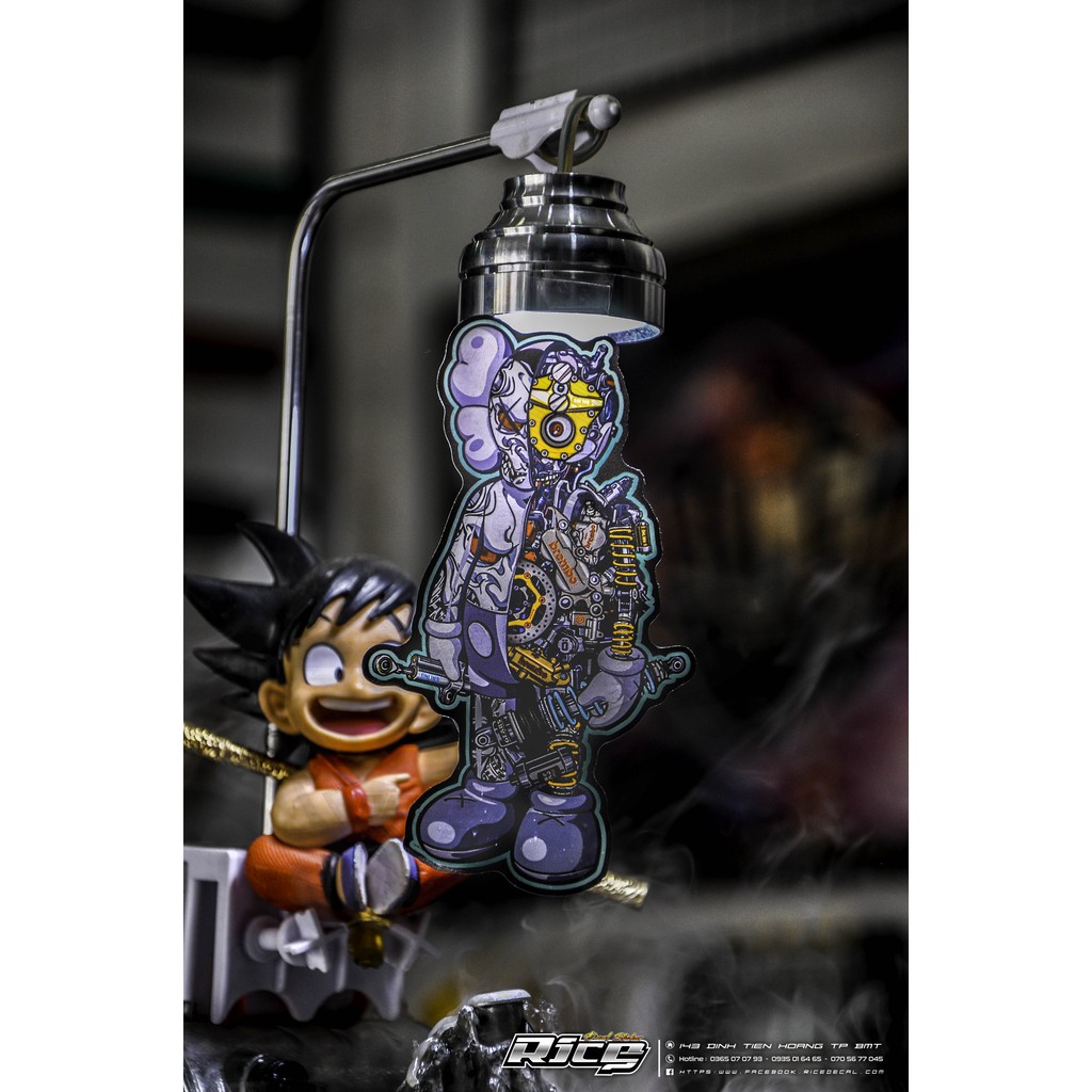 LOGO RICE STICKER DECAL COMBO