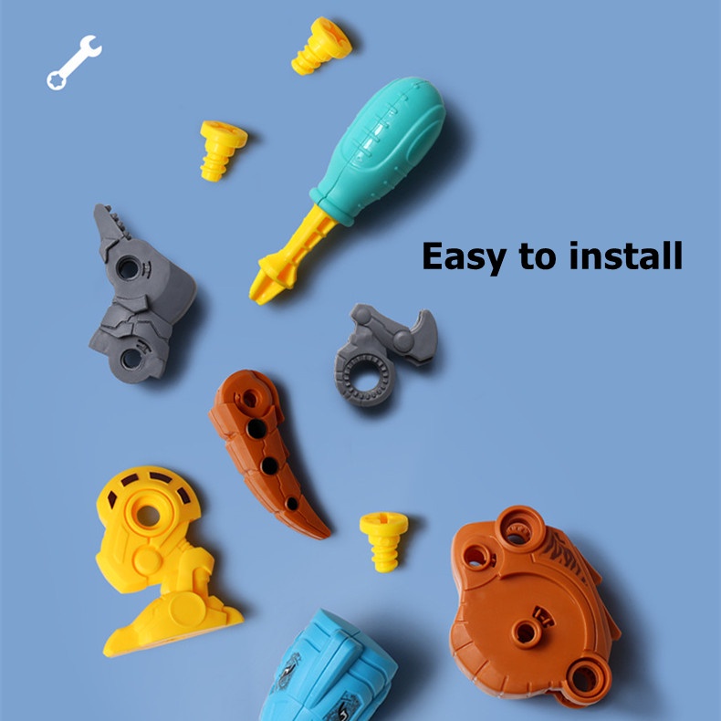 Mô Hình Khủng Long Lắp Ráp Thủ Công Cho Bé