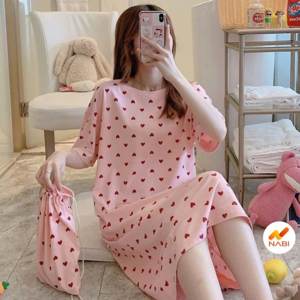 (Bán Sỉ)Váy Ngủ 🌹FREESHIP 🌹 Váy Ngủ Dáng Xuông Rộng Họa Tiết Cực Xinh Siêu Đẹp Siêu Rẻ AN05  ྇