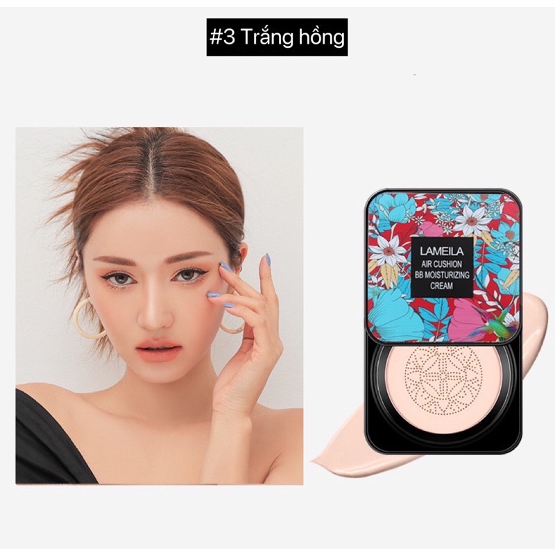 Phấn Nước BB Lameila Che Khuyết Điểm Dưỡng Ẩm Kiểm Soát Dầu Lâu Trôi
