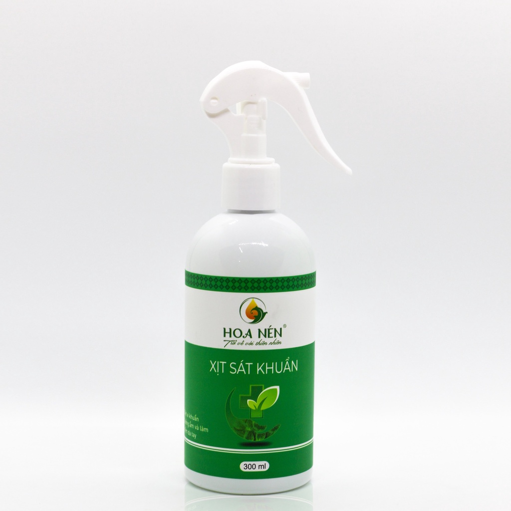 Xịt Sát Khuẩn Hoa Nén 300ml [Đạt Tiêu Chuẩn WHO] Giúp diệt khuẩn, khử trùng an toàn hiệu quả