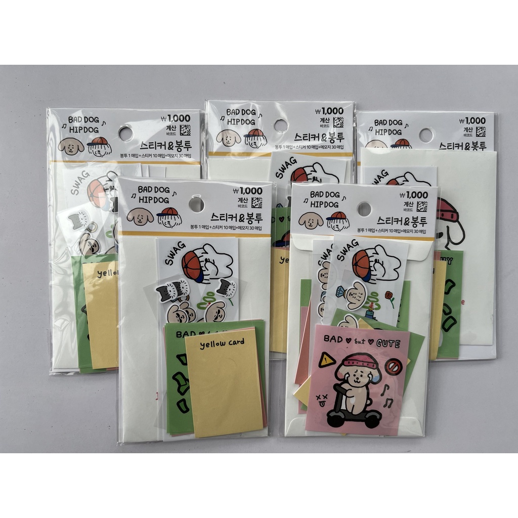 Set sticker + note hình cute dễ thương