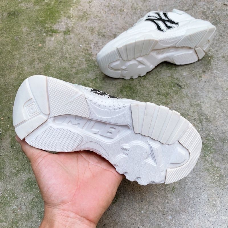[Full Box] Giày thể thao nam nữ đế độn 5cm MLB chunky sneaker | BigBuy360 - bigbuy360.vn