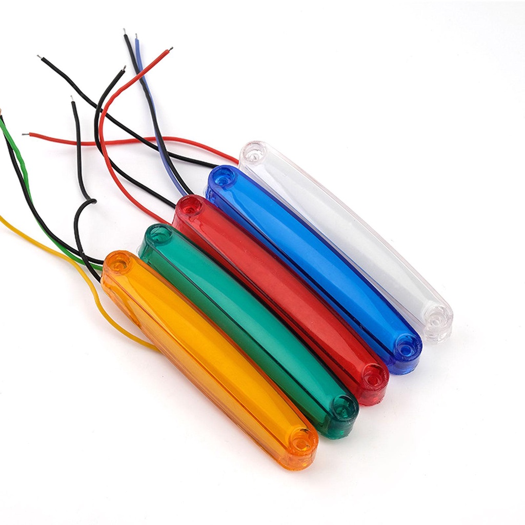 Set 5 Đèn Xi Nhan 9 Bóng LED 12V 24V I3X3 Cho Xe Tải