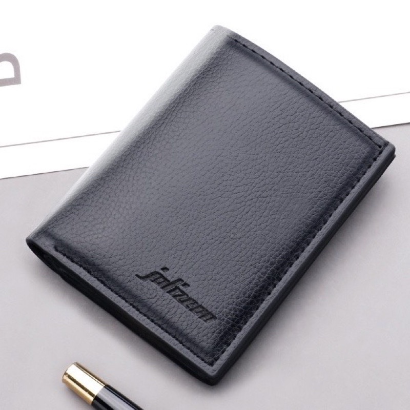 Ví nam cầm tay dáng đứng nhiều ngăn da PU tiện lợi