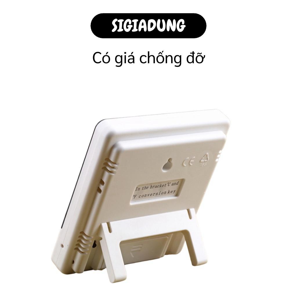 [SALE] Nhiệt Kế - Máy Đo Nhiệt Độ Độ Ẩm Không Khí Trong Phòng Tích Hợp Đồng Hồ Điện Tử 3361