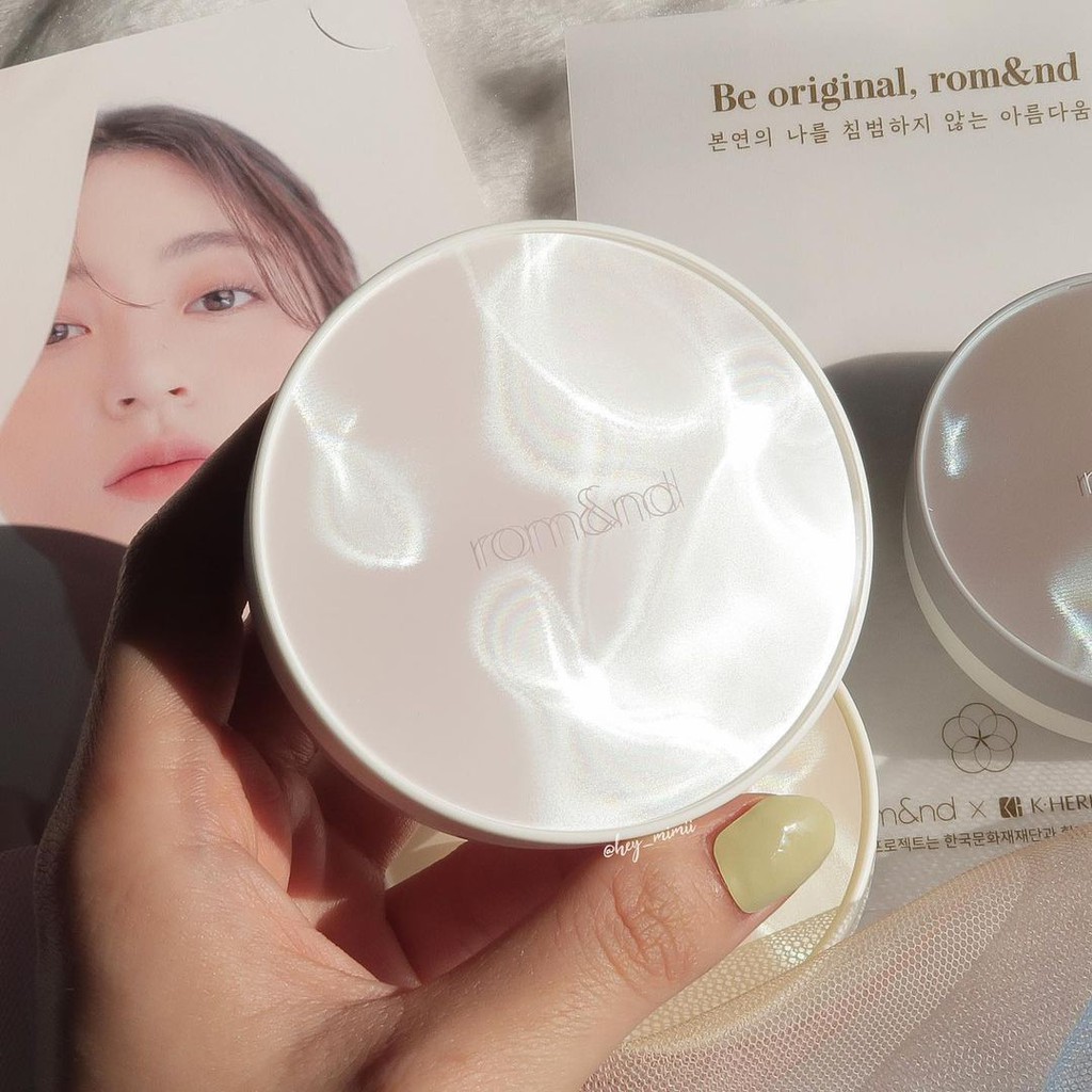 Phấn nước Romand Clear Cover Cushion SPF50+ PA+++ 14g - ninishop