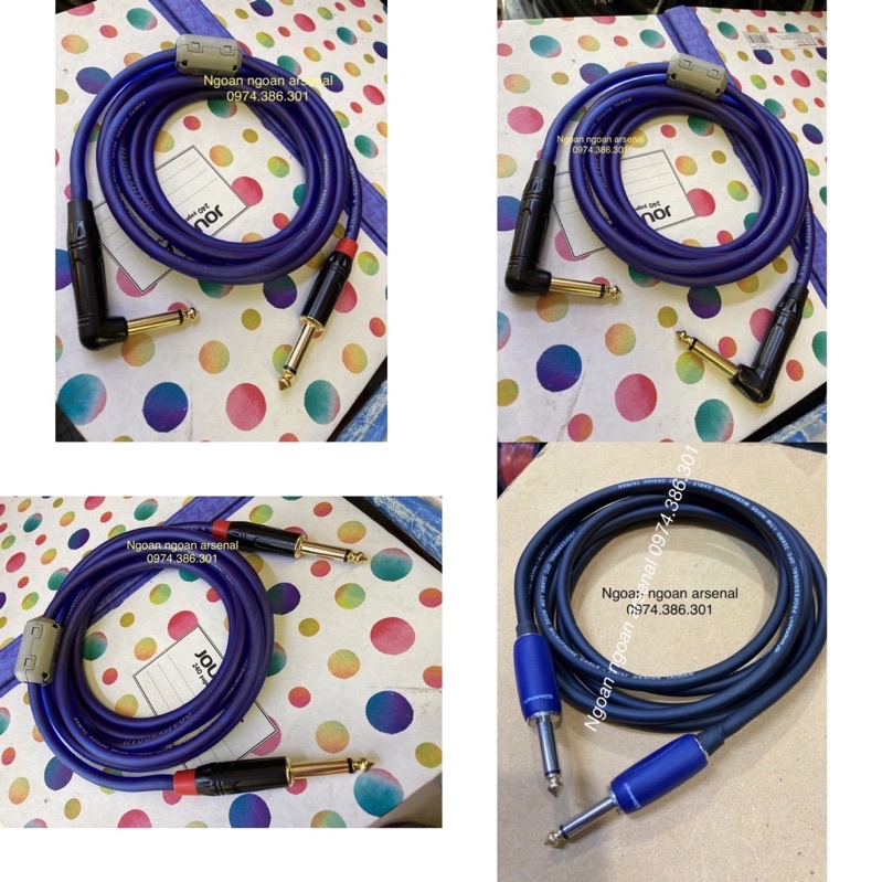 dây tín hiệu 2 đầu 6 ly (6,5 ly) hàng chất lượng